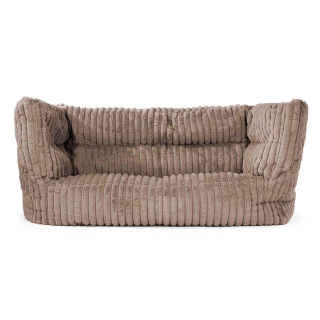 Louis Sækkestol Sofa 2 pers - Ultraplysfløjl Mink 01