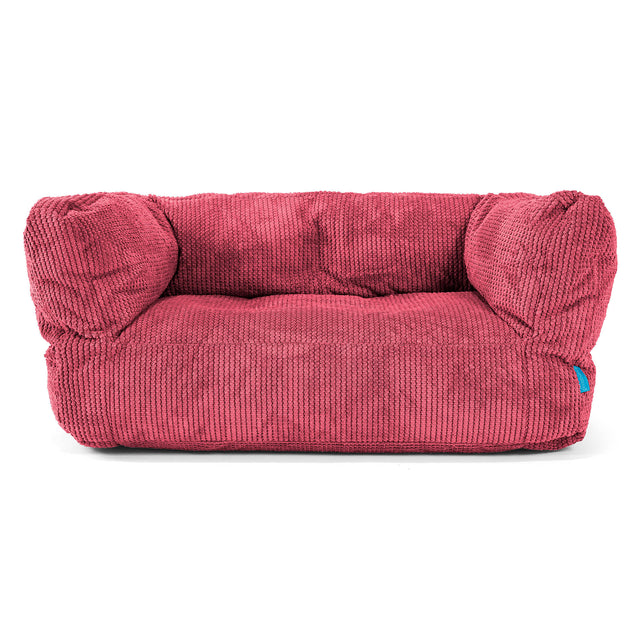 Albert Børnesofa 2-6 år - Pom Pom Pastelrød 01