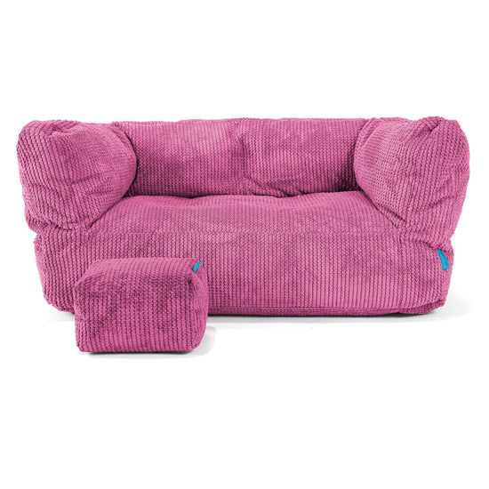Albert Børnesofa 2-6 år - Pom Pom Pink 02
