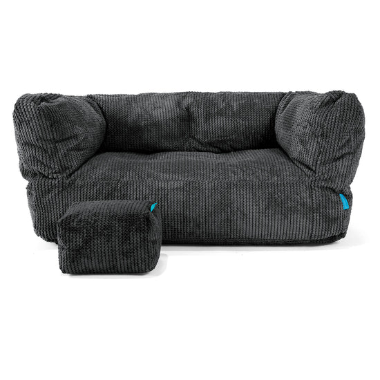 Albert Børnesofa 2-6 år - Pom Pom Sort 02