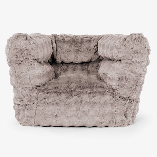 Albert Lænestol 2.0 - Imiteret Pels Bubble Mink 01