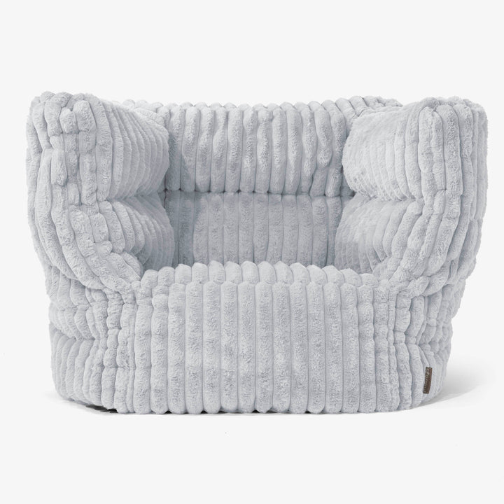 Albert Lænestol 2.0 - Ultraplysfløjl Andeægblå 01