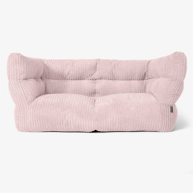 Albert Sækkestol Sofa 2 pers 2.0 - Klassisk Jernbanefløjl Blush Lyserød 01