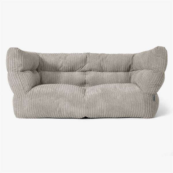 Albert Sækkestol Sofa 2 pers 2.0 - Klassisk Jernbanefløjl Mink 01