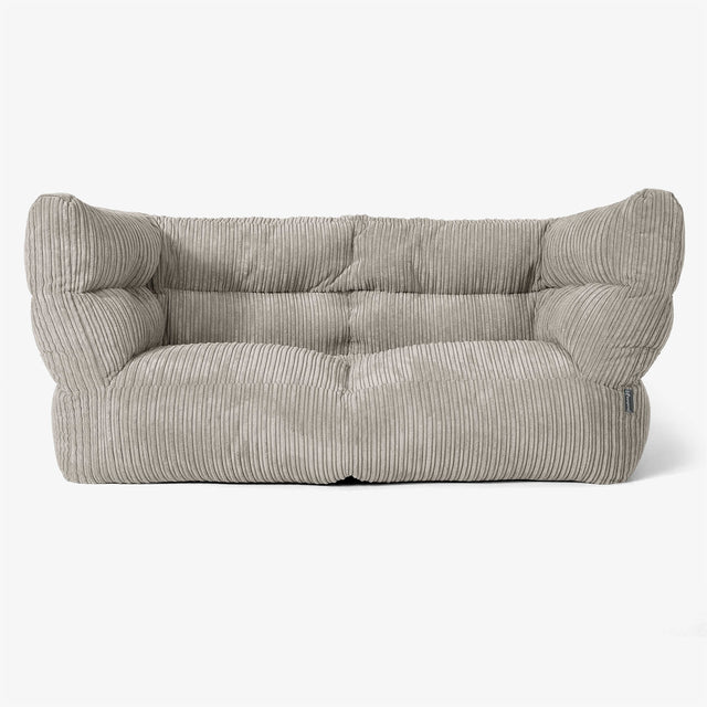 Albert Sækkestol Sofa 2 pers 2.0 - Klassisk Jernbanefløjl Mink 01