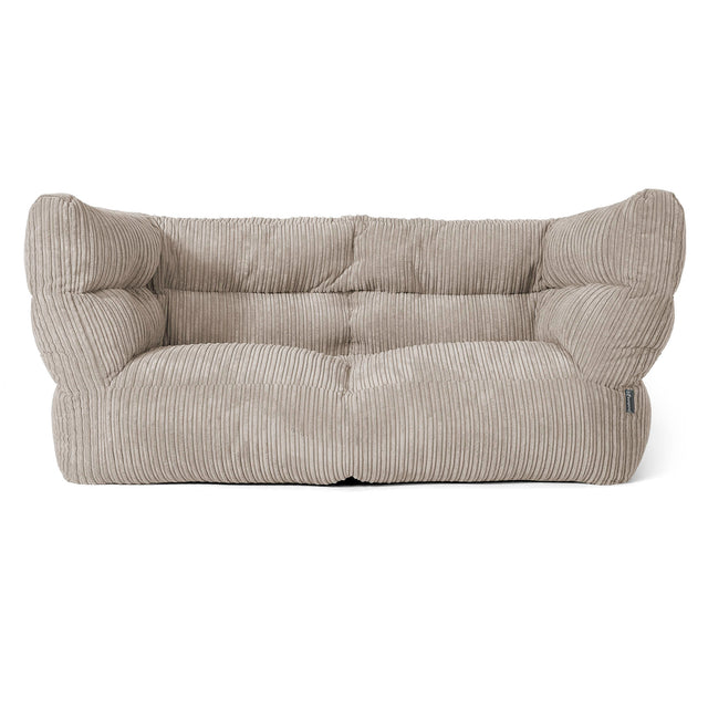 Albert Sækkestol Sofa 2 pers 2.0 - Klassisk Jernbanefløjl Mink 01
