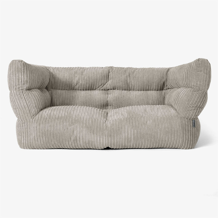 Albert Sækkestol Sofa 2 pers 2.0 - Klassisk Jernbanefløjl Mink 01