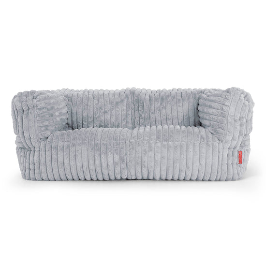 Albert Sækkestol Sofa 2 pers - Ultraplysfløjl Andeægblå 01