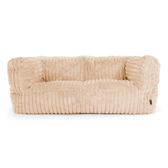 Albert Sækkestol Sofa 2 pers - Ultraplysfløjl Fersken 01