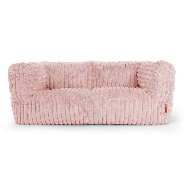 Albert Sækkestol Sofa 2 pers - Ultraplysfløjl Støvet Lyserød 01