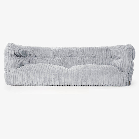 Albert Sækkestol Sofa 3 pers 2.0 - Ultraplysfløjl Andeægblå 01