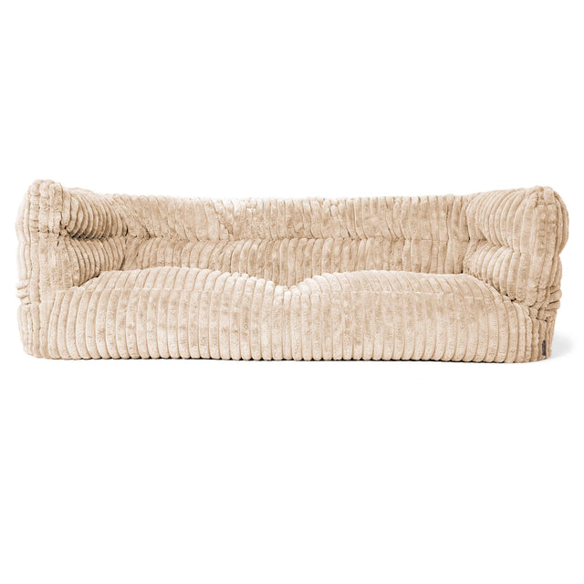 Albert Sækkestol Sofa 3 pers 2.0 - Ultraplysfløjl Cremefarvet 01