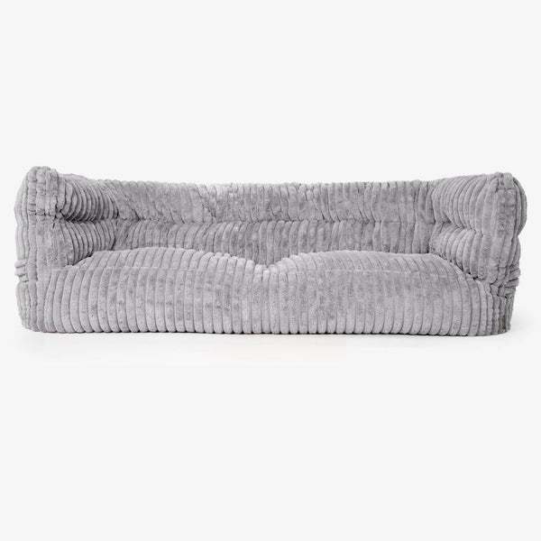 Albert Sækkestol Sofa 3 pers 2.0 - Ultraplysfløjl Grå 01