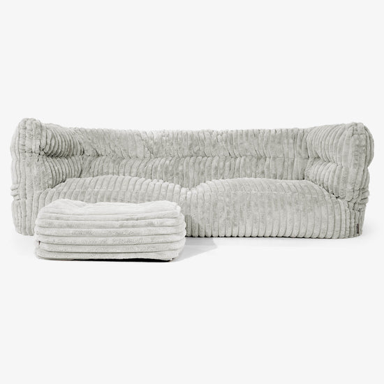 Albert Sækkestol Sofa 3 pers 2.0 - Ultraplysfløjl Salviegrøn 02