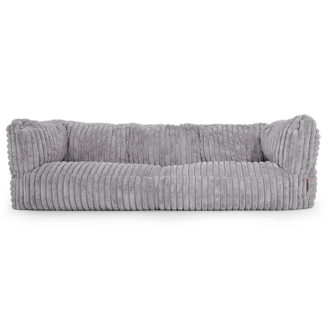 Albert Sækkestol Sofa 3 pers - Ultraplysfløjl Grå 01