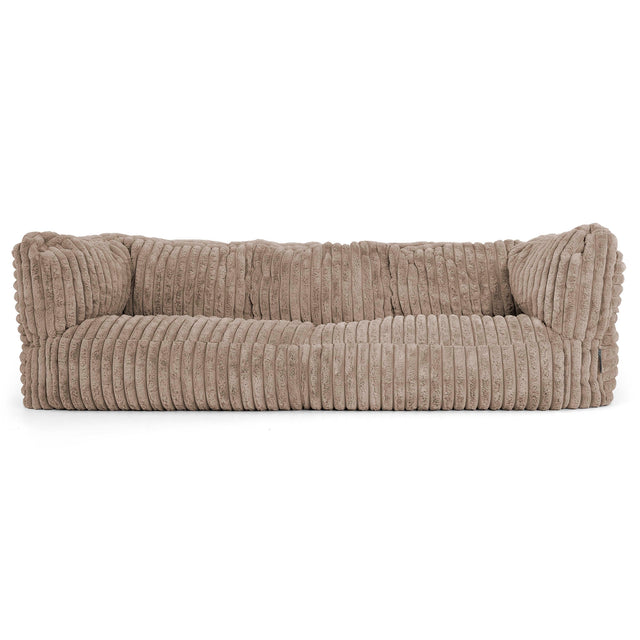 Albert Sækkestol Sofa 3 pers - Ultraplysfløjl Mink 01