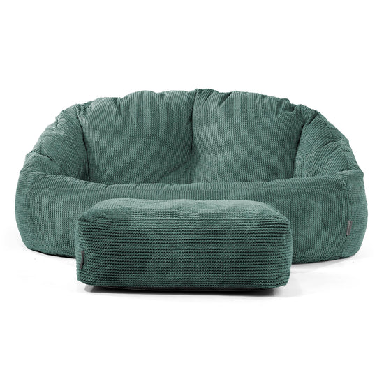 Bubble-sækkesofa - Pom Pom Mosgrøn 02