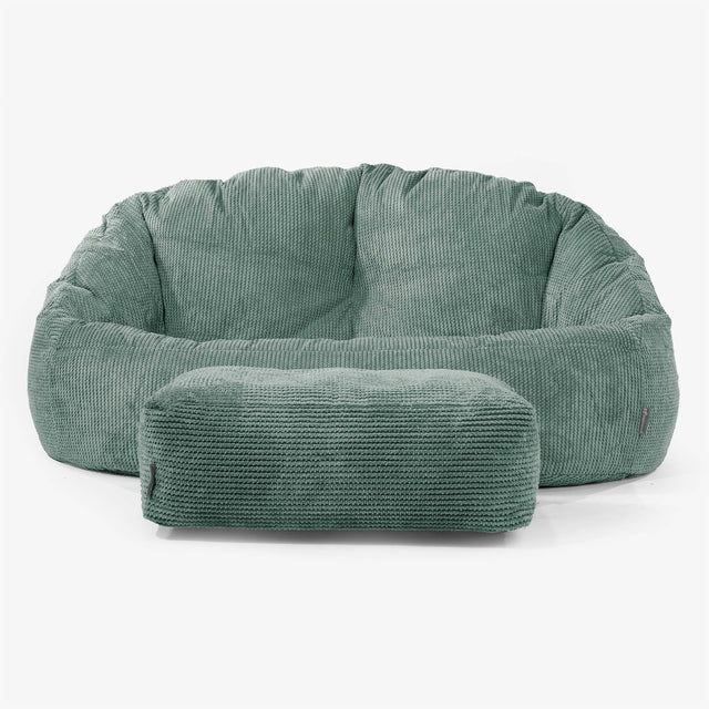 Bubble-sækkesofa - Pom Pom Mosgrøn 02