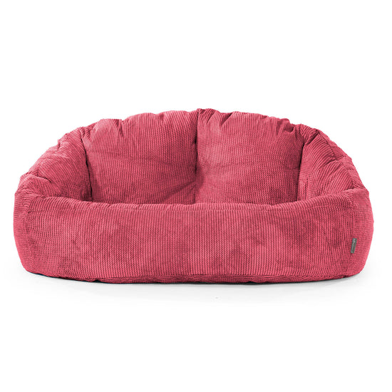 Bubble-sækkesofa - Pom Pom Pastelrød 01