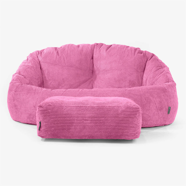 Bubble-sækkesofa - Pom Pom Pink 02