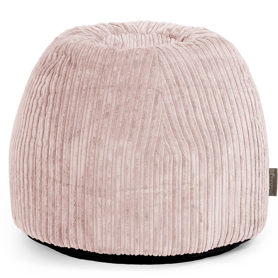 Pufskammel til Sminkebord - Klassisk Jernbanefløjl Blush Lyserød - 01