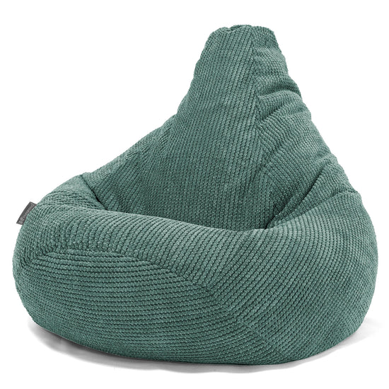 Gamer Sækkestol - Pom Pom Mosgrøn 01