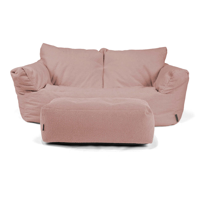 Josephine Sofasækkestol - Boucle Lyserød 02
