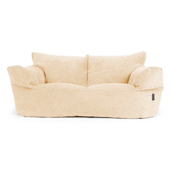 Josephine Sofasækkestol - Luksus Chenille Elfenben 01