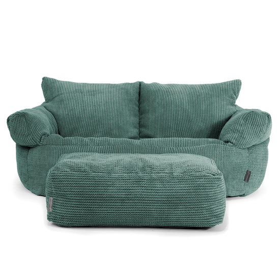 Josephine Sofasækkestol - Pom Pom Mosgrøn 02