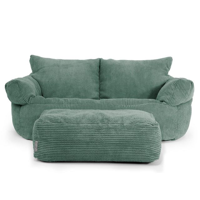 Josephine Sofasækkestol - Vaffelrib Mosgrøn 02