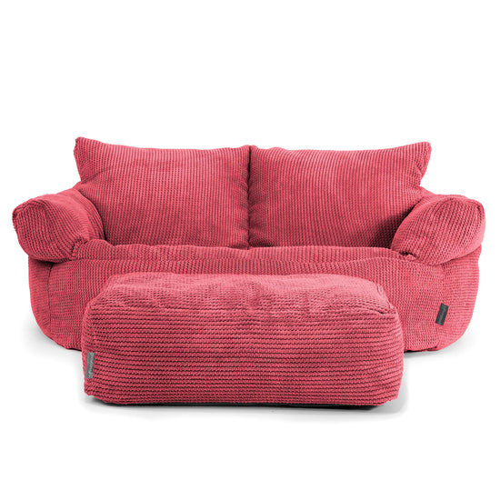 Josephine Sofasækkestol - Pom Pom Pastelrød 02