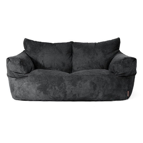 Josephine Sofasækkestol - Vaffelrib Sort 01