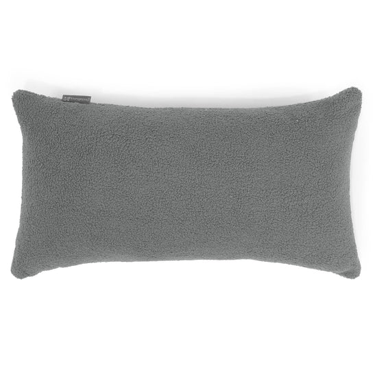 Kæmpe Pudebetræk 40 x 70cm - Boucle Grå 01