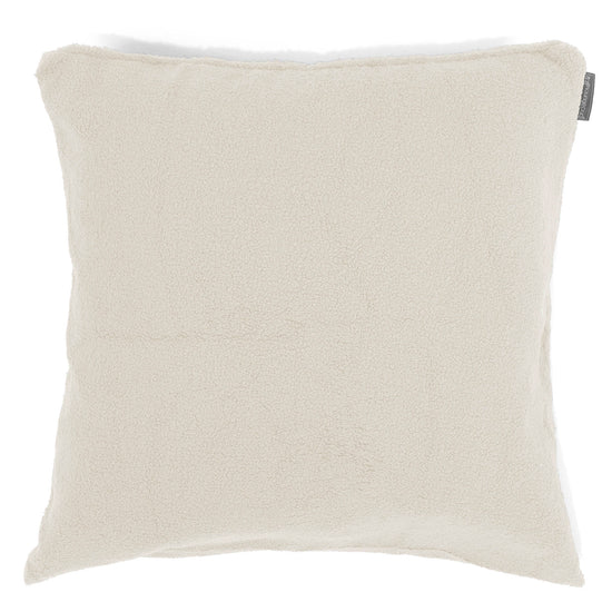 Kæmpe Pudebetræk 70 x 70cm - Boucle Elfenben 01