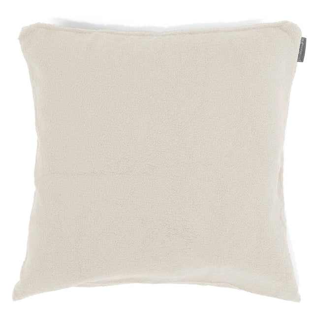 Kæmpe Pudebetræk 70 x 70cm - Boucle Elfenben 01