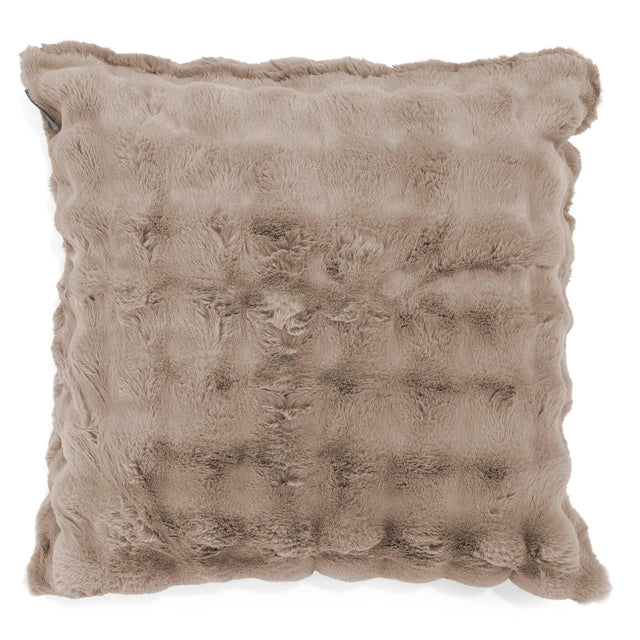 Kæmpe Pudebetræk 70 x 70cm-Imiteret Pels Bubble Mink 01