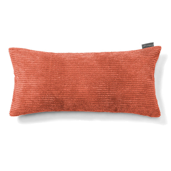 Kæmpe Pudebetræk 40 x 70cm - Pom Pom Græskarorange 01