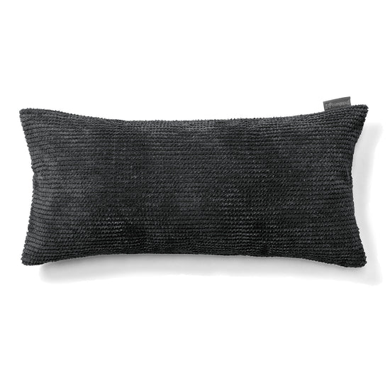 Kæmpe Pudebetræk 40 x 70cm - Pom Pom Sort 01