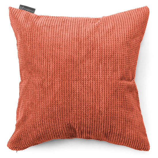 Kæmpe Pudebetræk 70 x 70cm - Pom Pom Græskarorange 01