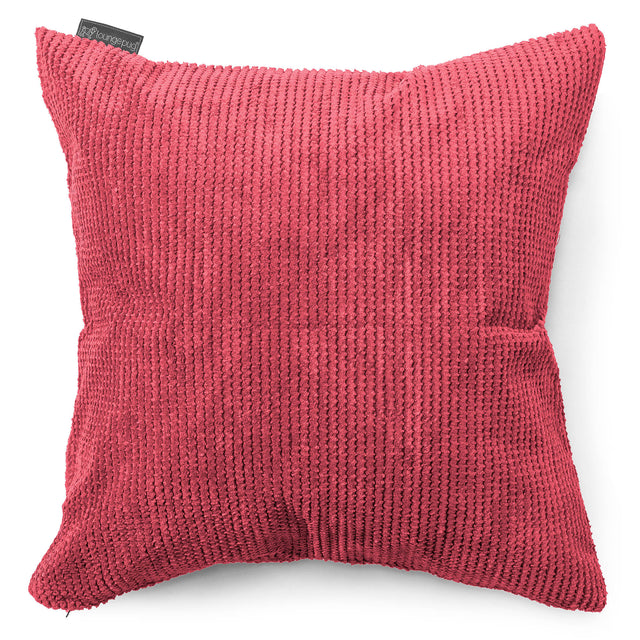Kæmpe Pudebetræk 70 x 70cm - Pom Pom Pastelrød 01