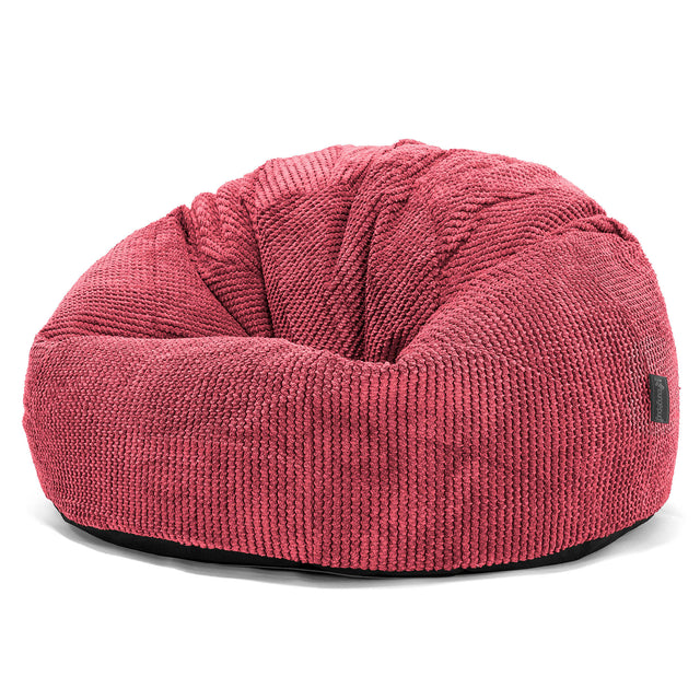 Klassisk Sækkestol - Pom Pom Pastelrød 01