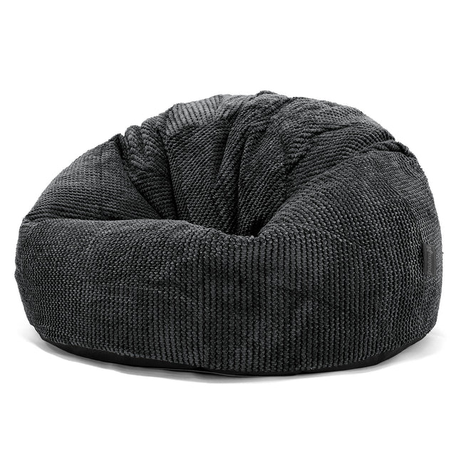Klassisk Sækkestol - Pom Pom Sort 01