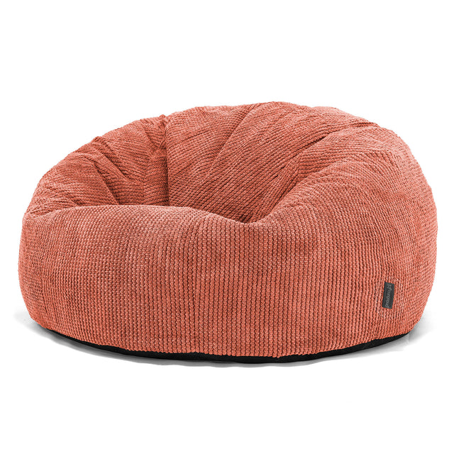 Klassisk Sækkestol Sofa - Pom Pom Græskarorange 01