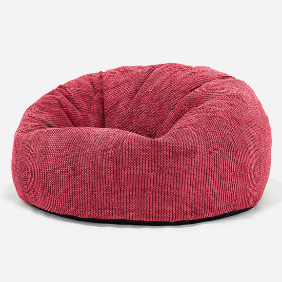 Klassisk Sækkestol Sofa - Pom Pom Pastelrød 01