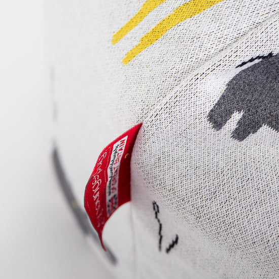 Klassisk Sækkestol til Børn 1-5 år - Strikket Safari 02