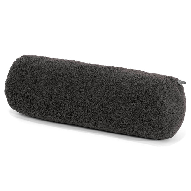 Pøllepudebetræk 20 x 55cm - Boucle Grafit Grå 01