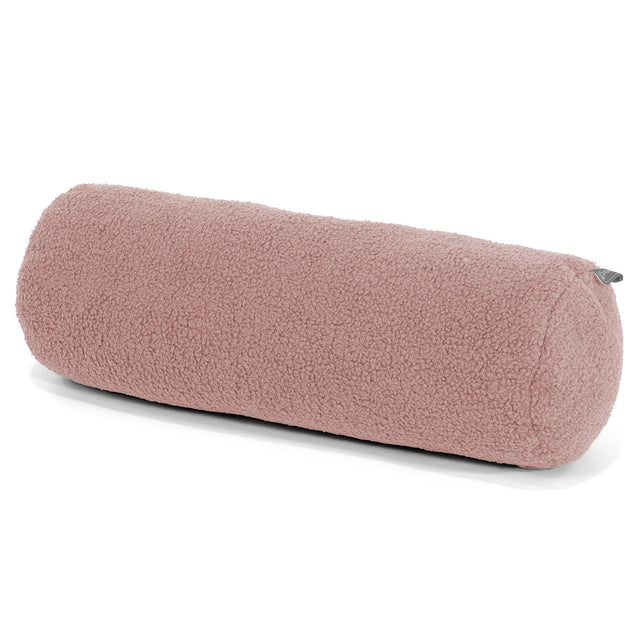 Pøllepudebetræk 20 x 55cm - Boucle Lyserød 01