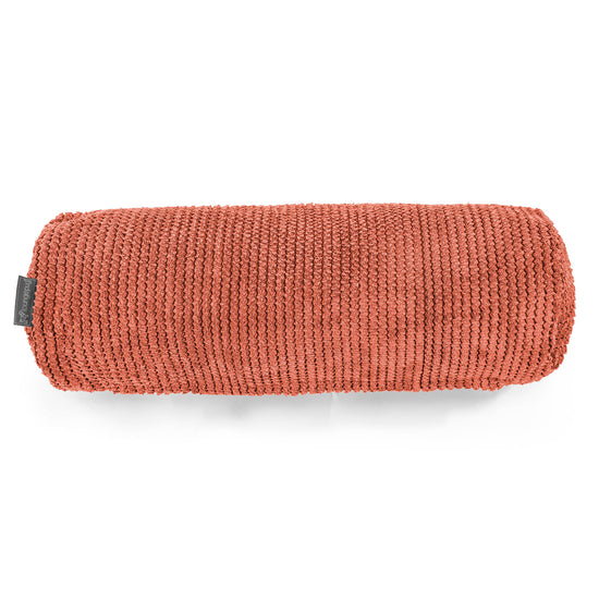 Pøllepudebetræk 20 x 55cm - Pom Pom Græskarorange 02