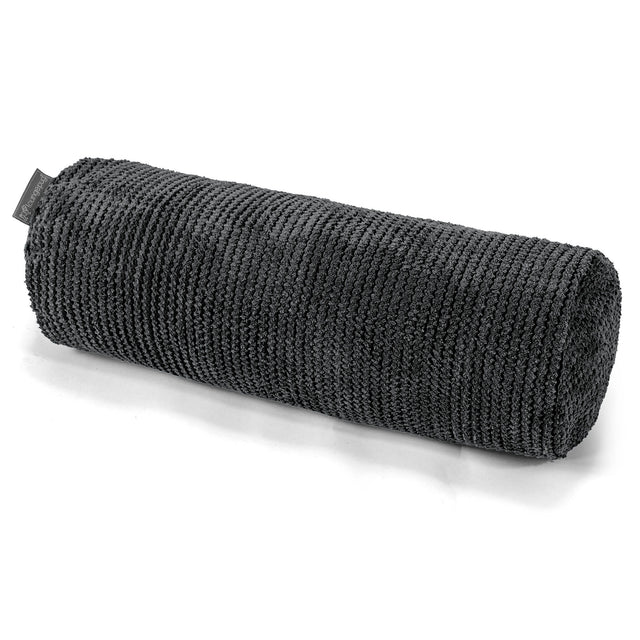 Pøllepudebetræk 20 x 55cm - Pom Pom Sort 01