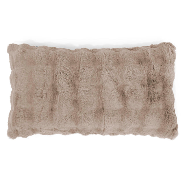 Kæmpe Pudebetræk 40 x 70cm-Imiteret Pels Bubble Mink 01